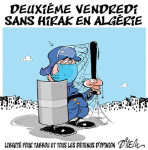 Δεύτερη Παρασκευή χωρίς το hirak στην Αλγερία Ελευθερία για τον Ταμπού και τους άλλους κρατούμενους γνώμης