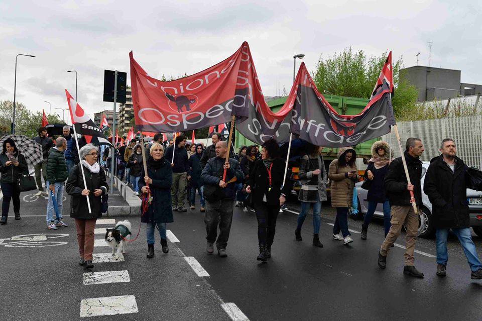Ιταλία: Ανακοίνωση των εργαζομένων της Κλαδικής Ένωσης Υγείας της αναρχοσυνδικαλιστικής οργάνωσης USI (Ιταλική Συνδικαλιστική Ένωση).