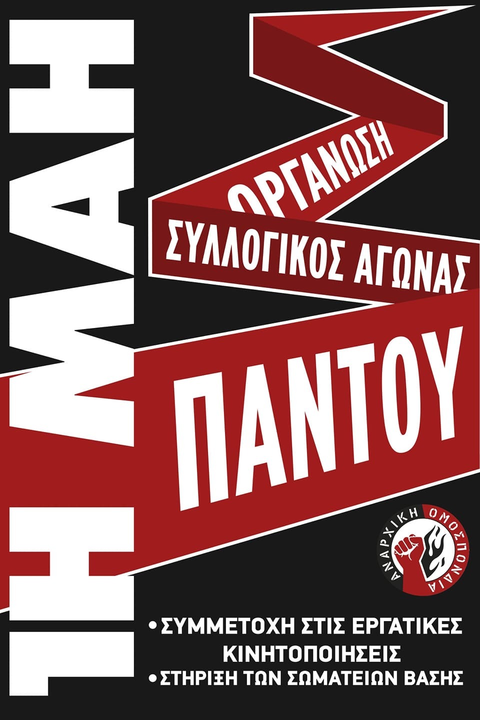 Κάλεσμα της Αναρχικής Ομοσπονδίας στην Πρωτομαγιά 2020