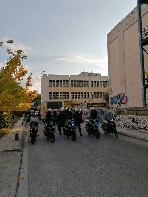 Καταγγελία για τη φασιστική εισβολή της αστυνομίας στο Πολυτεχνείο
