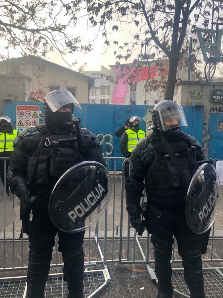 Εκκένωση της κατάληψης ROG στη Λιουμπλιάνα