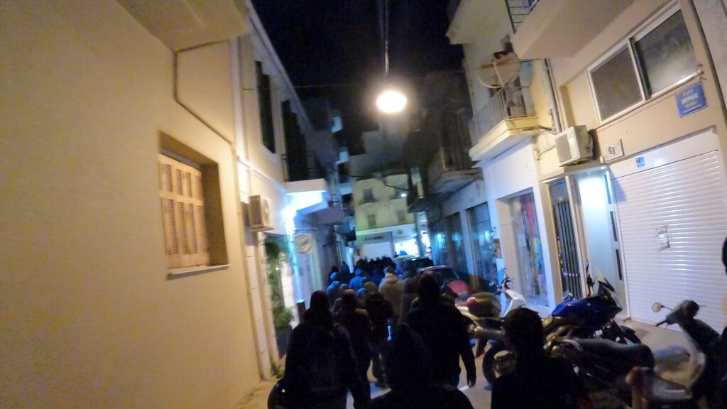 Δράση αλληλεγγύης στον απεργό πείνας Δ. Κουφοντίνα στο Ηράκλειο Κρήτης