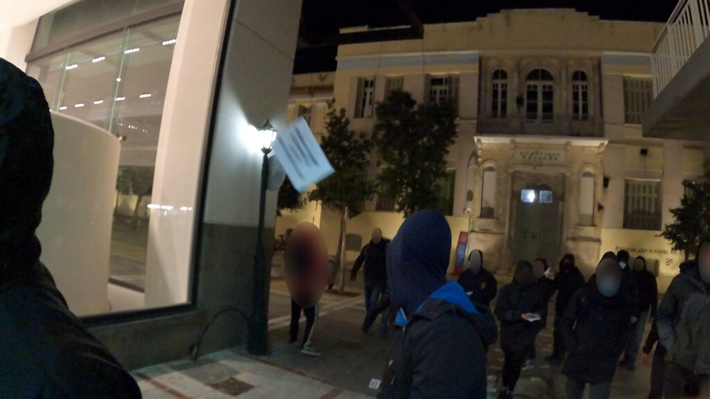 Δράση αλληλεγγύης στον απεργό πείνας Δ. Κουφοντίνα στο Ηράκλειο Κρήτης