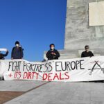 [Video] Συμβολική δράση στο Άγαλμα της Ελευθερίας στη Μυτιλήνη