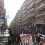 Εκκένωση της Πρυτανείας ΑΠΘ, μεγαλειώδης πορεία και συγκρούσεις στη Θεσσαλονίκη [photo & video]