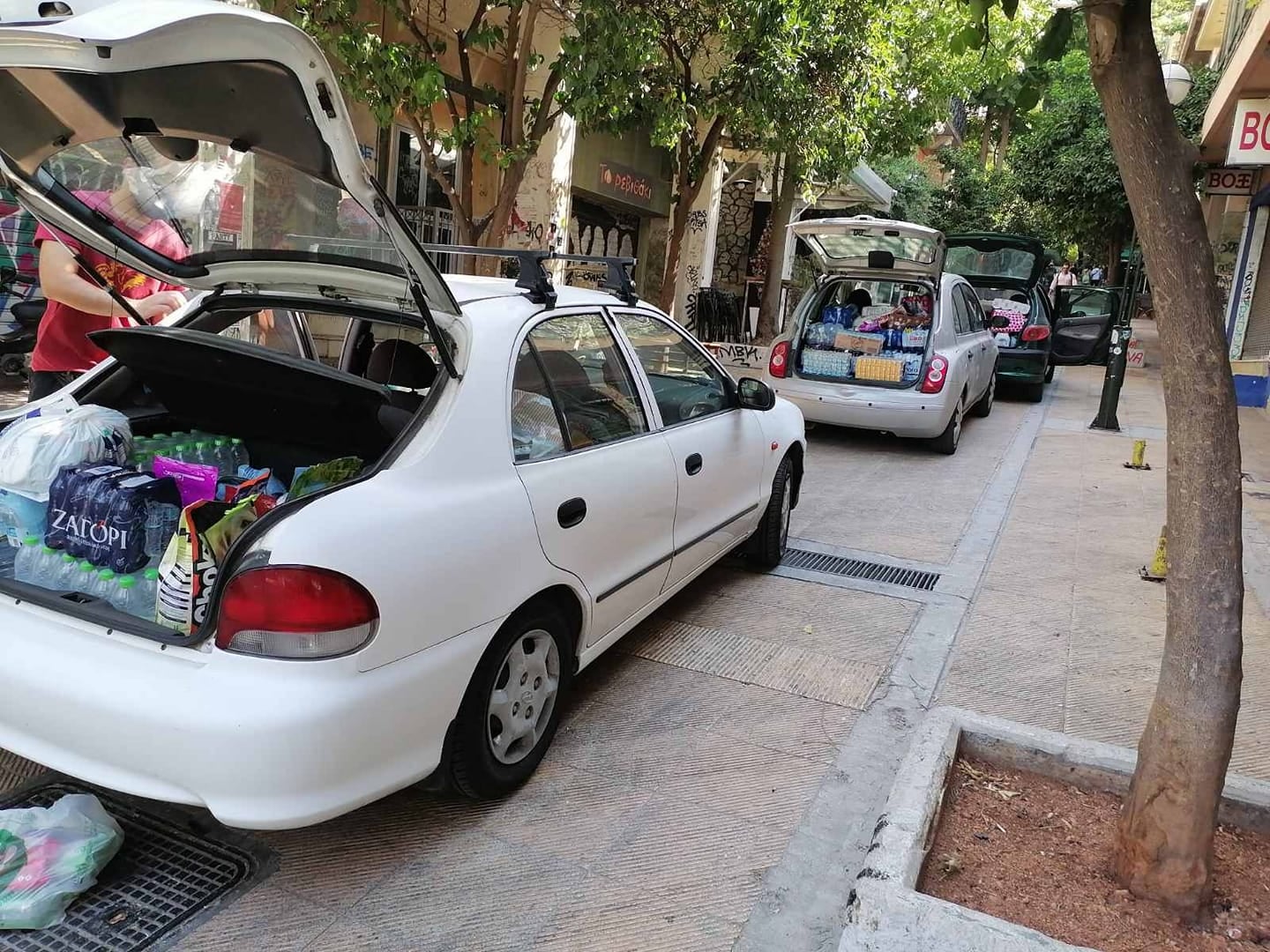 Ενημέρωση από τις σημερινές δράσεις (7/6) στις πυρόπληκτες περιοχές