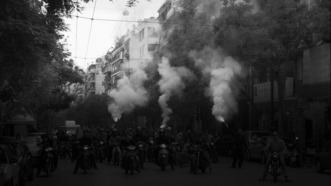 ΣΒΕΟΔ | Μοτοπορεία με αφορμή το εργατικό ατύχημα/δολοφονία του μετανάστη διανομέα Ανέες Μιρ