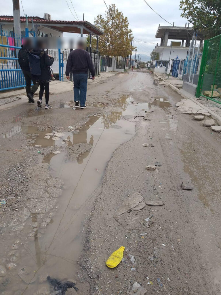 Παρέμβαση στον οικισμό "Αγία Σοφία" των Ρομά στα Διαβατά Θεσσαλονίκης