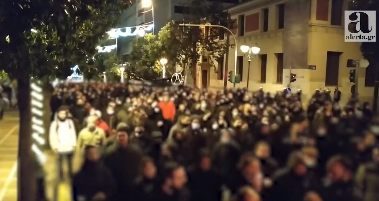 [video] Χιλιάδες κόσμου στα αναρχικά μπλοκ στην πορεία της 6ης Δεκέμβρη 2021