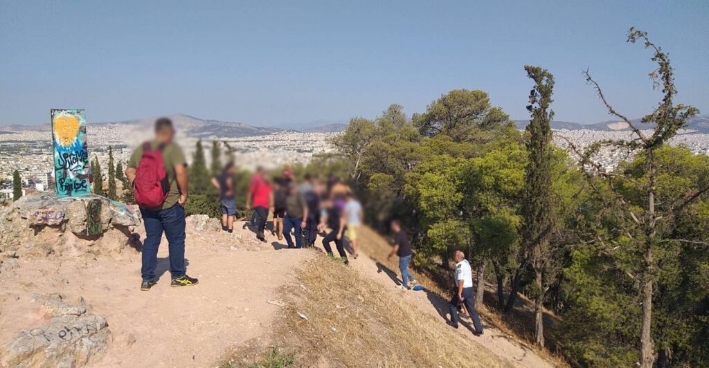 Για τη σημερινή αστυνομική επιχείρηση στο Λόφο Στρέφη