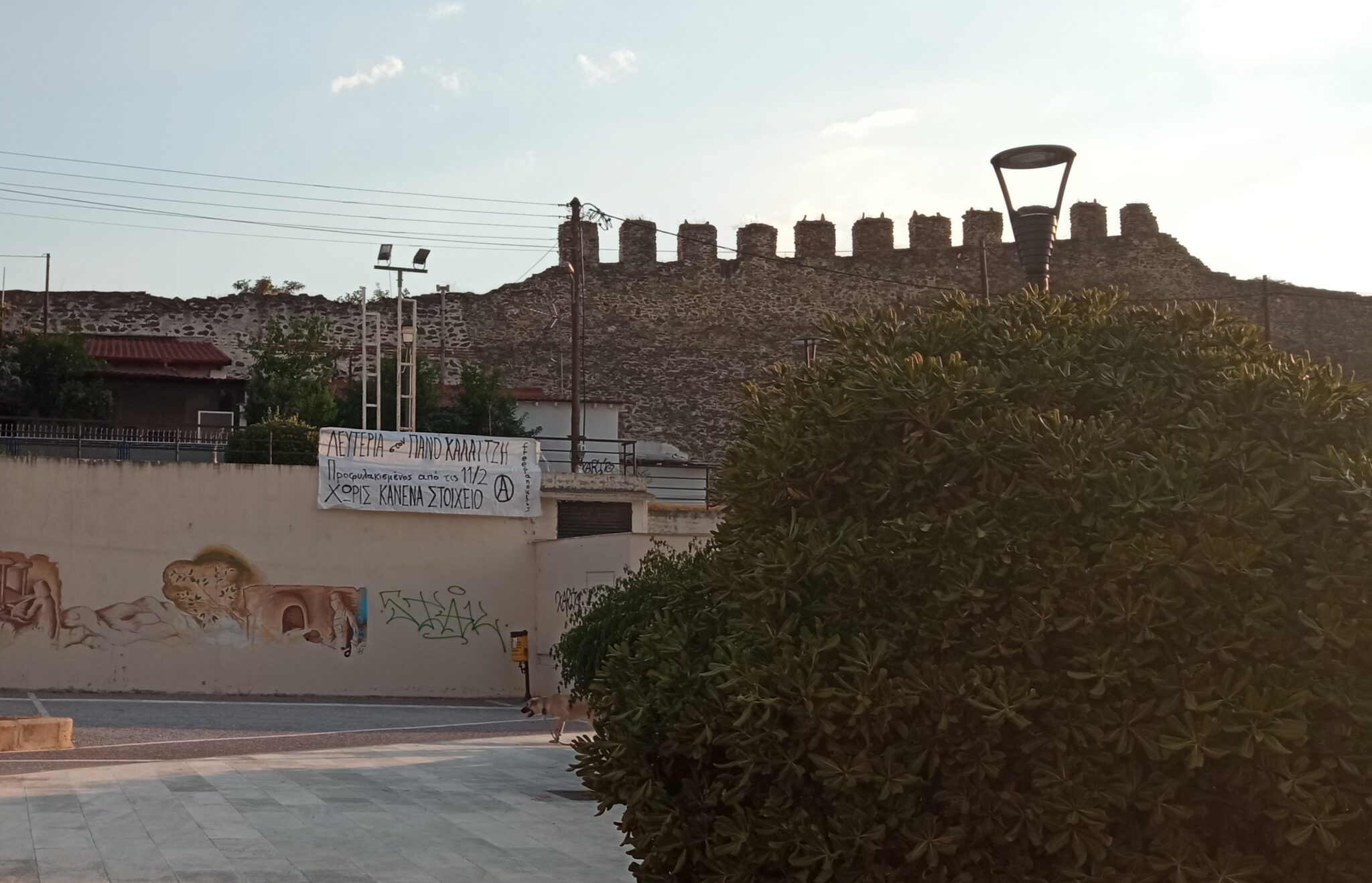 Παρέμβαση αλληλεγγύης για την άμεση απελευθέρωση του Πάνου Καλαϊτζή