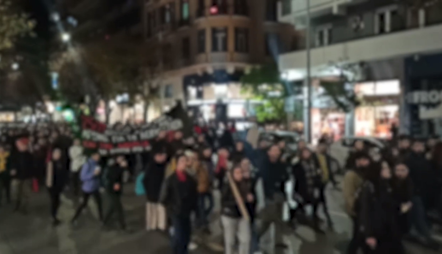 Φεμινιστική πορεία για την παγκόσμια ημέρα κατά της έμφυλης βίας [video]