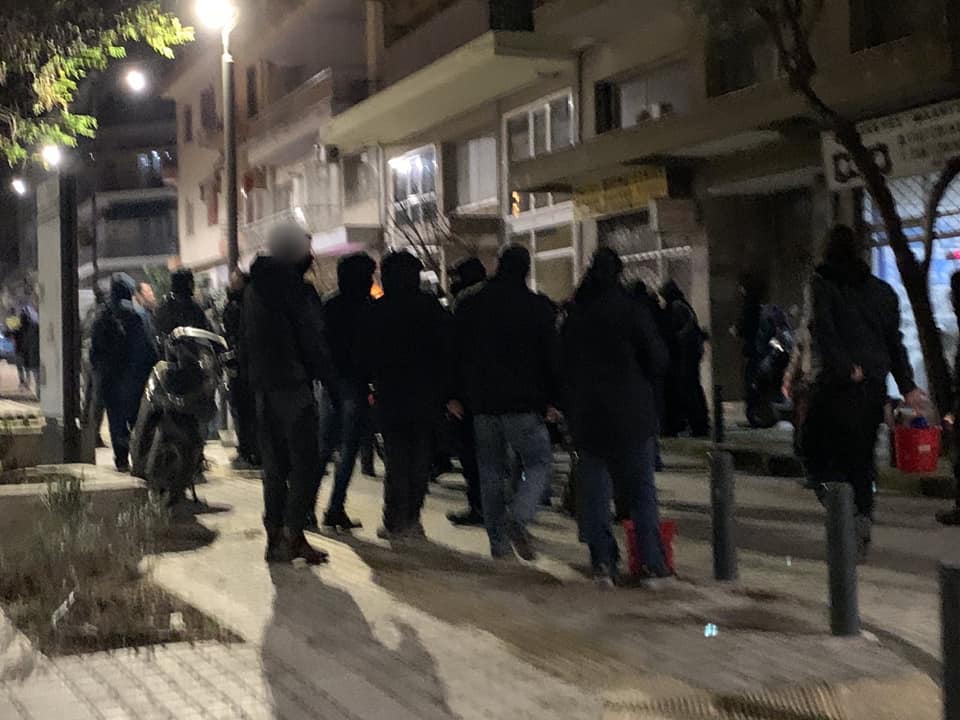 Αντιφασιστική περιπολία στον Βαρδάρη