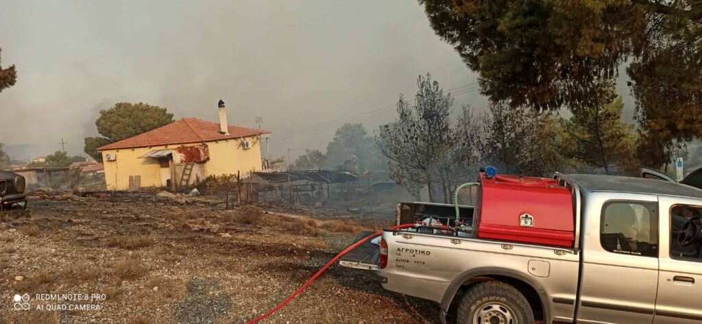 Αναρχικοί και κομμουνιστές στη μάχη της δασοπυρόσβεσης