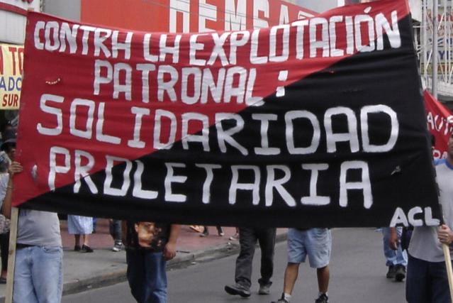 Ένα κείμενο της Alianza de Los Comunistas Libertarios (Συμμαχία Ελευθεριακών Κομμουνιστών) από το Μεξικό