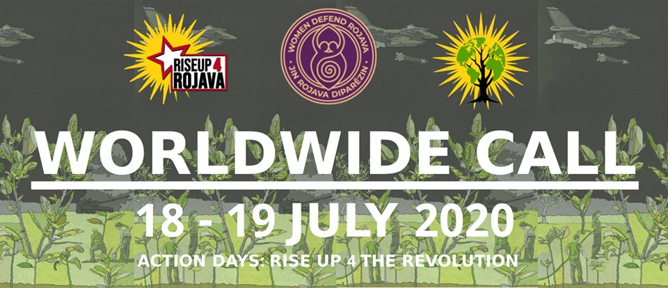 Βίντεο από τις Παγκόσμιες Ημέρες Δράσεων Αλληλεγγύης στη Ροζάβα – 18 & 19 Ιουλίου 2020