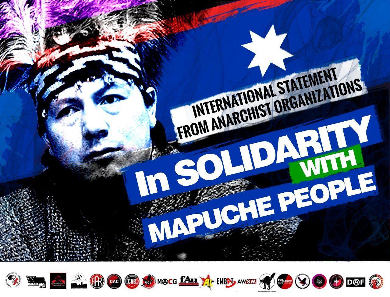 Αλληλεγγύη στον αγώνα των Μαπούτσε! | Διεθνιστική ανακοίνωση της Αναρχικής Ομοσπονδίας από κοινού με αναρχικές οργανώσεις και ομοσπονδίες του εξωτερικού.
