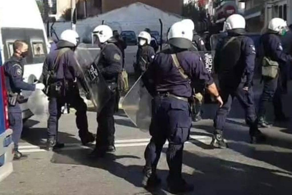 Σχετικά με τις σκηνές καταστολής στην πόλη της Πάτρας