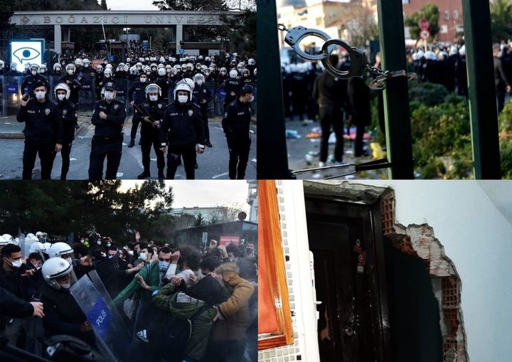 Ανακοίνωση της Επαναστατικής Αναρχικής Δράσης (DAF) για τις φοιτητικές κινητοποιήσεις και την κρατική καταστολή στην Τουρκία.