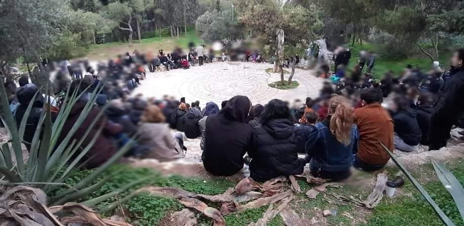 Λόφος-Στρέφη Συγκέντρωση υπεράσπισης του Λόφου Στρέφη στο δημαρχείο Αθηνών- Δευτέρα 1/2/2021