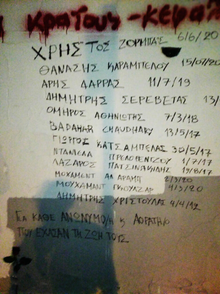 Αφιερωμένο στα θύματα τρομοκρατίας κράτους και κεφαλαίου…