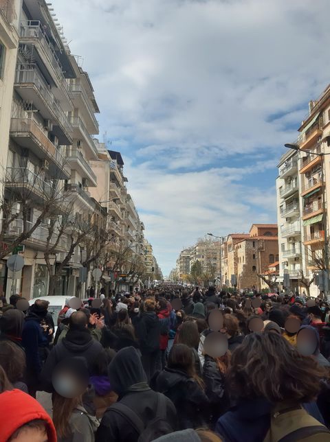 Εκκένωση της Πρυτανείας ΑΠΘ, μεγαλειώδης πορεία και συγκρούσεις στη Θεσσαλονίκη [photo & video]