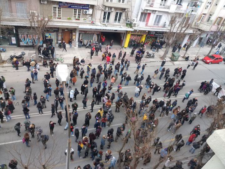 Εκκένωση της Πρυτανείας ΑΠΘ, μεγαλειώδης πορεία και συγκρούσεις στη Θεσσαλονίκη [photo & video]