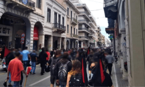 απεργιακή πορεία Πάτρα