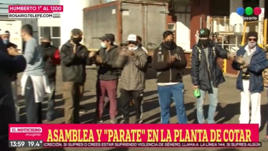 Απεργία στη γαλακτοβιομηχανία COTAR στην Αργεντινή για την καταβολή των δεδουλευμένων. Οι εργαζόμενοι στη βιομηχανία γάλακτος COTAR [...]