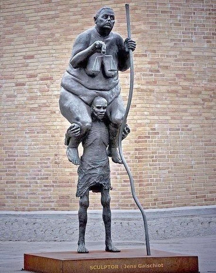 survival of the fattest Jens Galschiot Προλετάριοι υπό πολιορκία