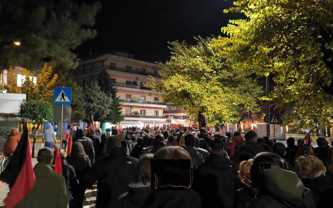 [Βίντεο] Πορεία 6 Δεκέμβρη στα Γιάννενα: “Όλοι κινδυνεύουμε απ’ την αστυνομία”