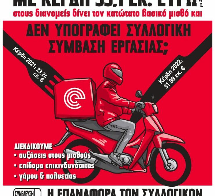 ΕΠΙΤΡΟΠΗ ΣΒΕΟΔ EFOOD – Συλλογική σύμβαση εργασίας