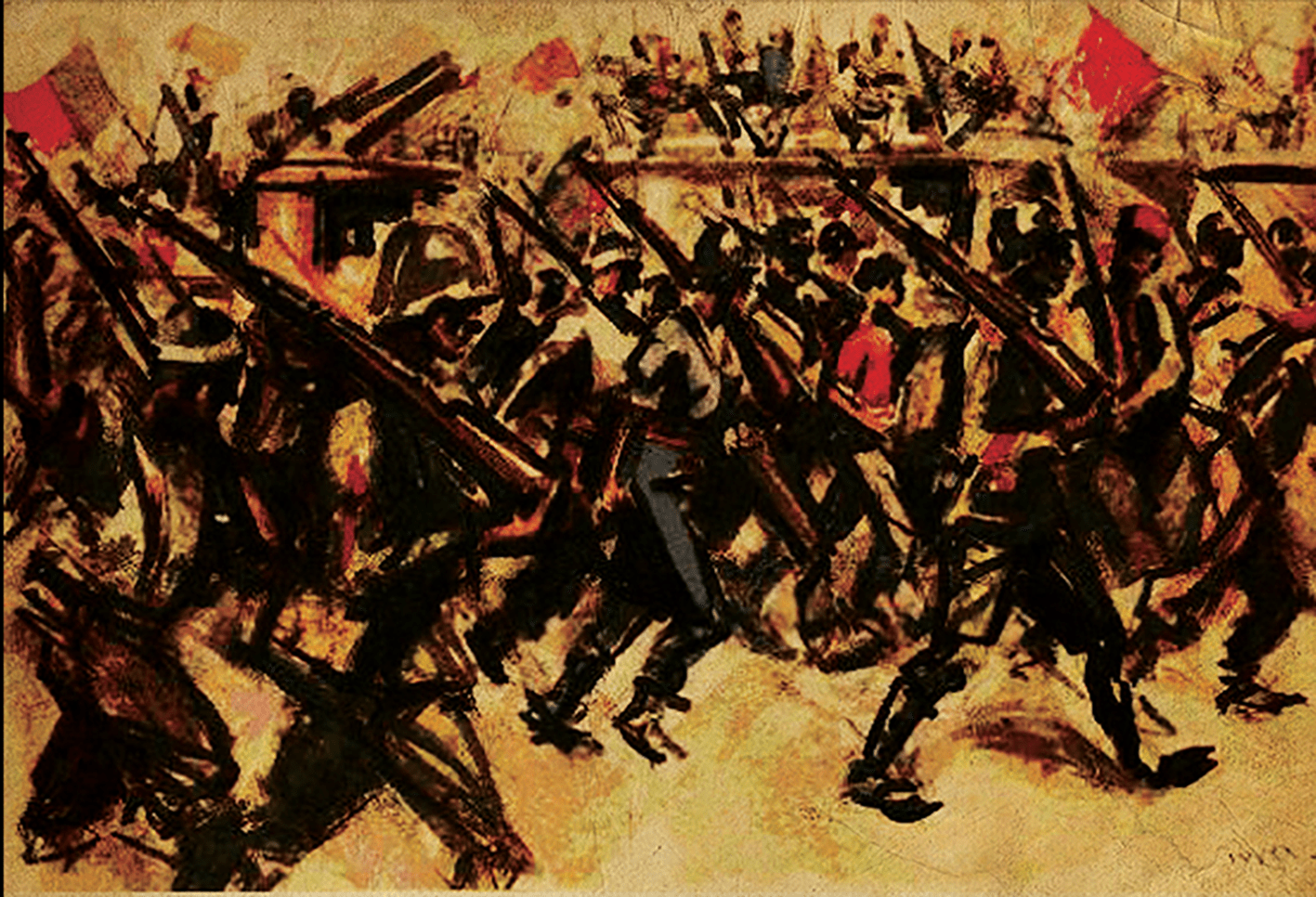 Η Βαρκελώνη στις φλόγες