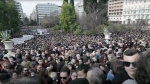 26/1/2025 Η μεγάλη συγκέντρωση για τα Τέμπη στο Σύνταγμα