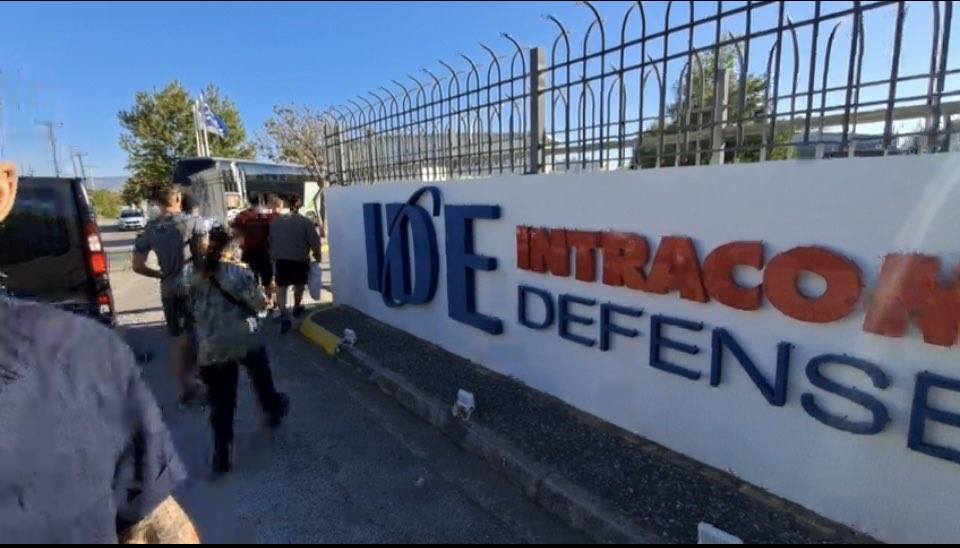 intracom1 Εισβολή του Ρουβίκωνα στην Intracom Defense, Ισραηλινών συμφερόντων, στην Παιανία