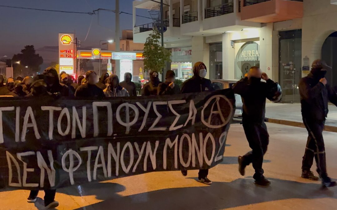 Αντιφασιστική περιπολία στην Ευκαρπία Θεσσαλονίκης, το Σάββατο 1η Νοέμβρη [VIDEO]