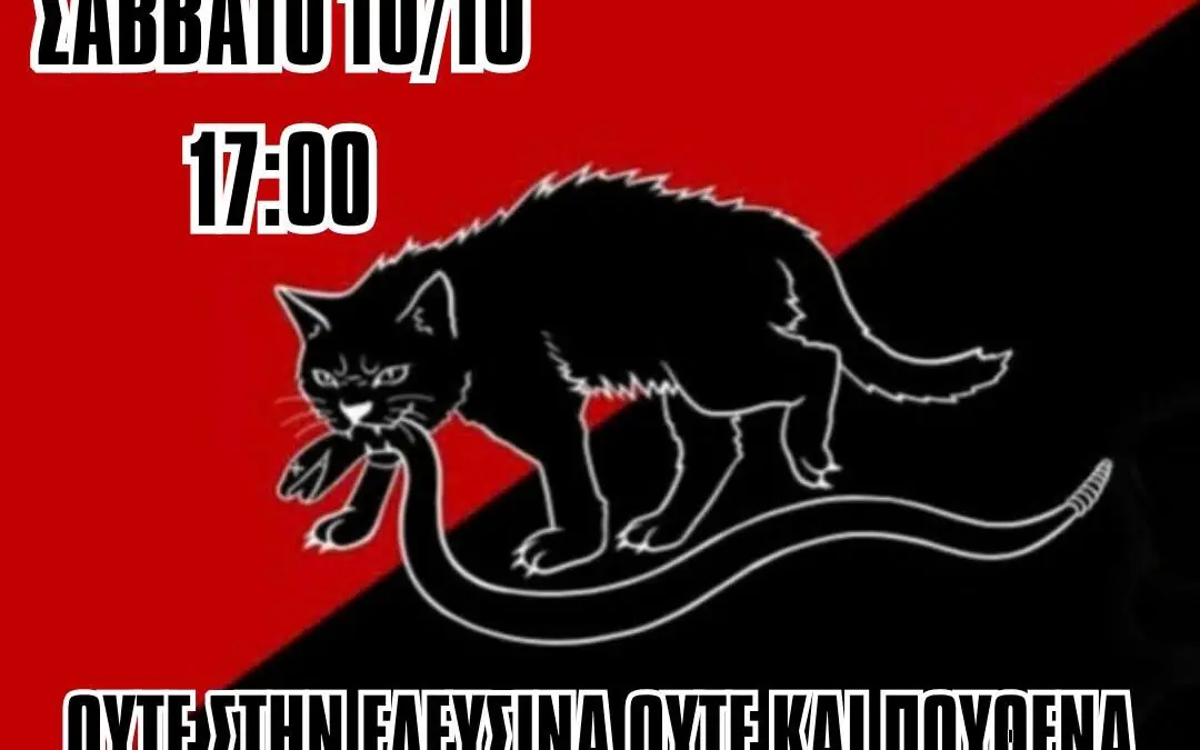 Επίθεση φασιστών με μαχαίρι στην Ελευσίνα: Δεν μας τρομάζουν, θα τρομάξουν αυτοί!